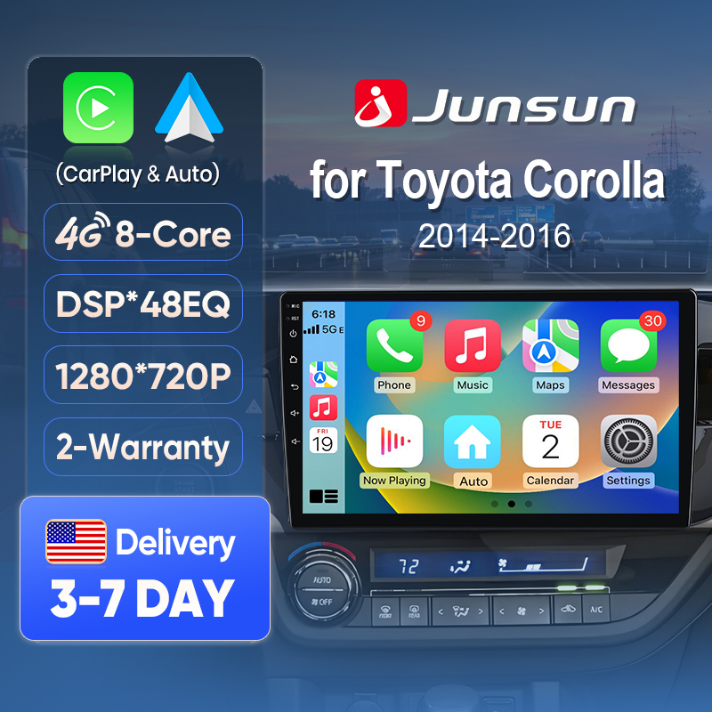 Japanese Work Lifestyle - Junsun AI Voice Car Stereo Radio