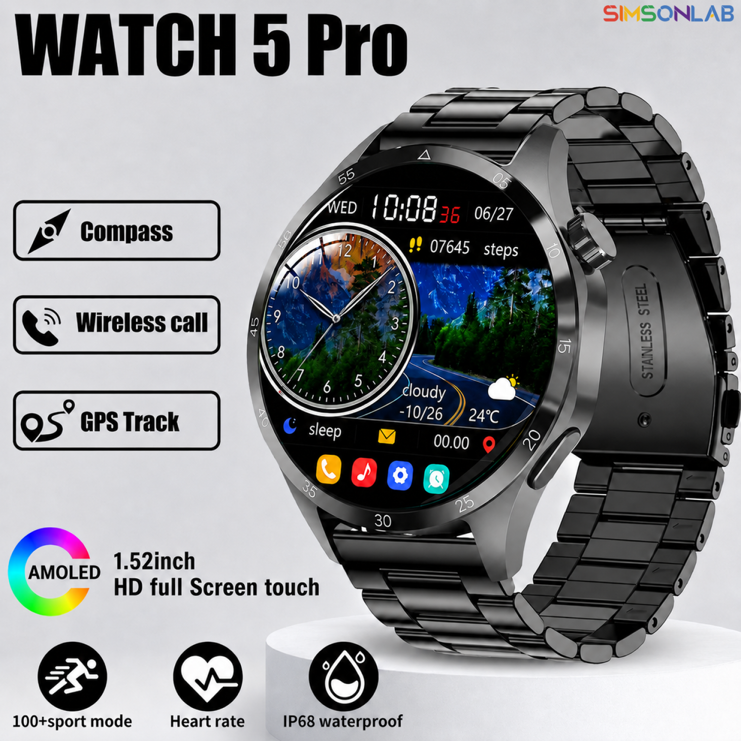 2026 New Smart Watch Men AMOLE – Japanese Lifestyle Books Bewertung und Preis