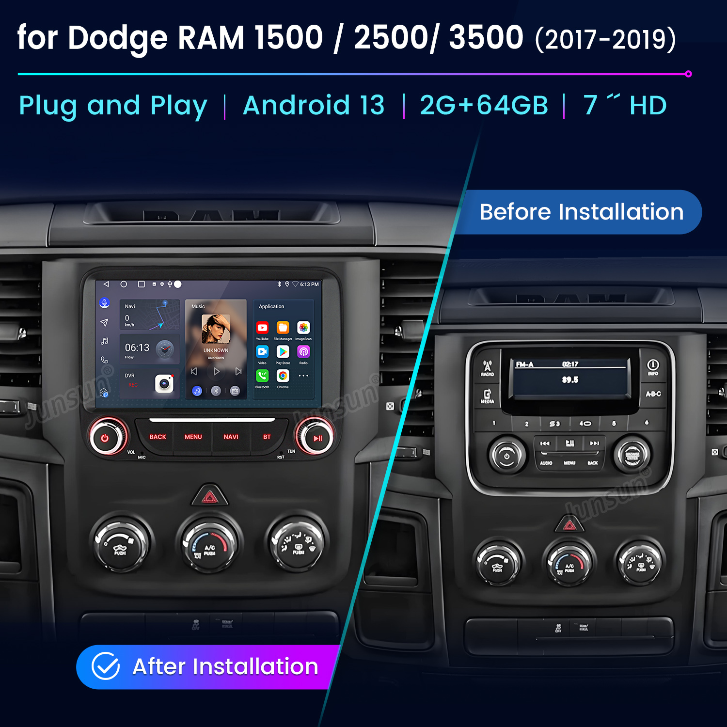 Junsun AI Voice Car Stereo Rad – Japanese Work Lifestyle Bewertung und Preis