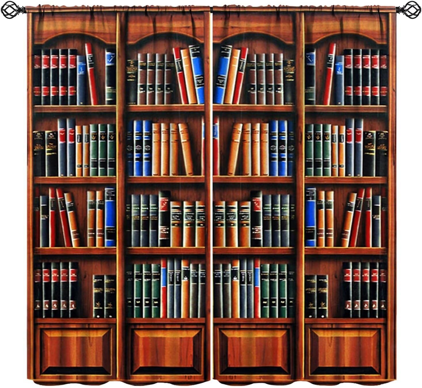 Retro Bookcase Curtains,Vintag – Japanese Lifestyle Books Bewertung und Preis